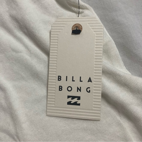Billabong Women's True Cropped Oversized Boyfriend Relaxed Fit Tee Size Small - Picture 10 of 11